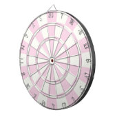 Jeu De Fléchettes Rose Clair Et Blanc (Devant droit)