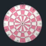 Jeu De Fléchettes Rose Et Blanc<br><div class="desc">Cible de flechettes Rose Et Blanc</div>