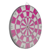 Jeu De Fléchettes Rose et blanc d'Ombre (Devant gauche)