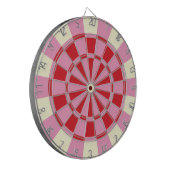 Jeu De Fléchettes Rose Et Rouge Vintage (Devant gauche)