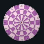 Jeu De Fléchettes Rose Et Violet<br><div class="desc">Cible de flechettes Rose Et Violet</div>
