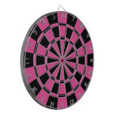 Jeu De Fléchettes Rose Foncé Et Noir (Devant gauche)