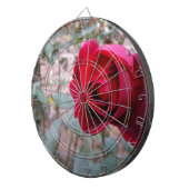 Jeu De Fléchettes Rose rouge d'automne (Devant droit)