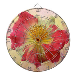 Jeu De Fléchettes Rose rouge et blanc