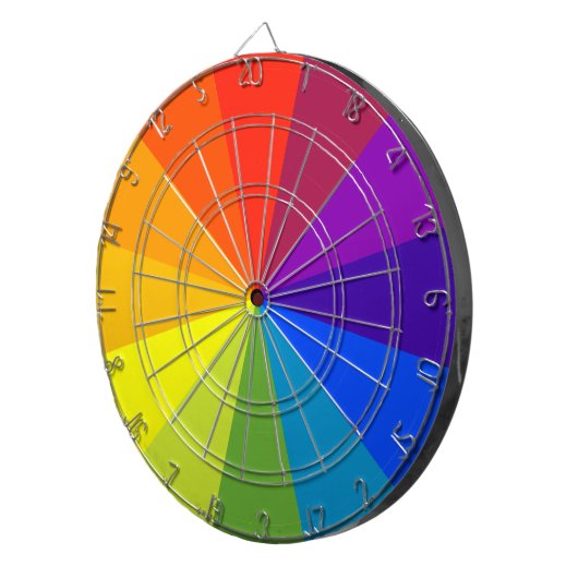 Jeu De Fléchettes roue de couleur (Devant droit)