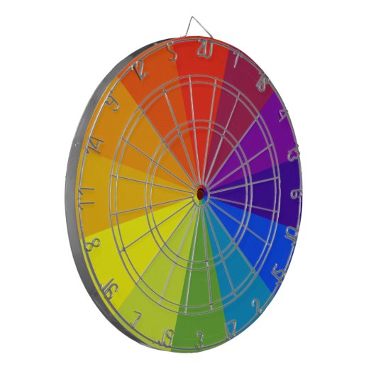 Jeu De Fléchettes roue de couleur (Devant gauche)