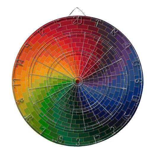 Jeu De Fléchettes Roue de couleur de spectre (Devant)
