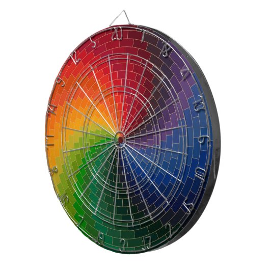 Jeu De Fléchettes Roue de couleur de spectre (Devant droit)