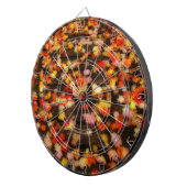 Jeu De Fléchettes Rouge clair Jaune d'automne Maple Feuilles (Devant droit)