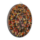 Jeu De Fléchettes Rouge clair Jaune d'automne Maple Feuilles (Devant gauche)