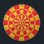 Jeu De Fléchettes Rouge et or<br><div class="desc">Rouge et Cible de flechettes d'or</div>