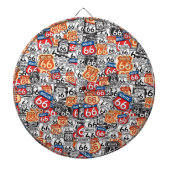 Jeu De Fléchettes Route 66 (Devant)