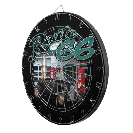 Jeu De Fléchettes Route 66 (Devant droit)