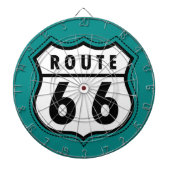 Jeu De Fléchettes Route 66 sign (Devant)