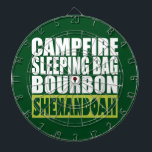 Jeu De Fléchettes Sac couché de feu de camp Bourbon Shenandoah<br><div class="desc">De quoi d'autre avez-vous besoin dans la vie ? La vie en plein air vous appelle à Shenandoah !</div>