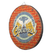 Jeu De Fléchettes Santé! Panneau du pub (Devant droit)