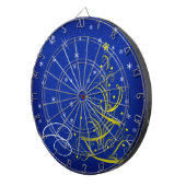Jeu De Fléchettes Scène de Noël bleue (Devant droit)