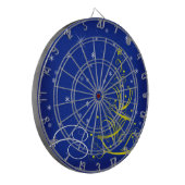 Jeu De Fléchettes Scène de Noël bleue (Devant gauche)