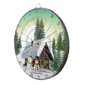 Jeu De Fléchettes Scène des neiges de Noël (Devant droit)