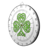Jeu De Fléchettes Shamrock de noeud celtique (Devant droit)