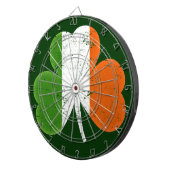 Jeu De Fléchettes Shamrock du drapeau irlandais (Devant droit)