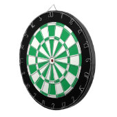 Jeu De Fléchettes Shamrock Vert Noir Et Blanc (Devant droit)