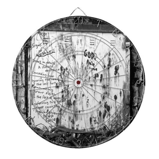 Jeu De Fléchettes Signes de faiblesse (Devant)