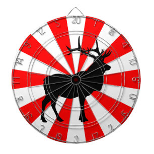 Jeu De Fléchettes Silhouette d'élan