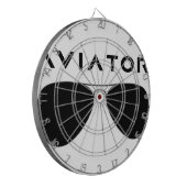 Jeu De Fléchettes Silhouette des lunettes d'avion (Devant gauche)