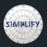 Jeu De Fléchettes Simplifier<br><div class="desc">Notre vie est déchirée par le détail. Simplifiez-vous. - Henry David Thoreau</div>