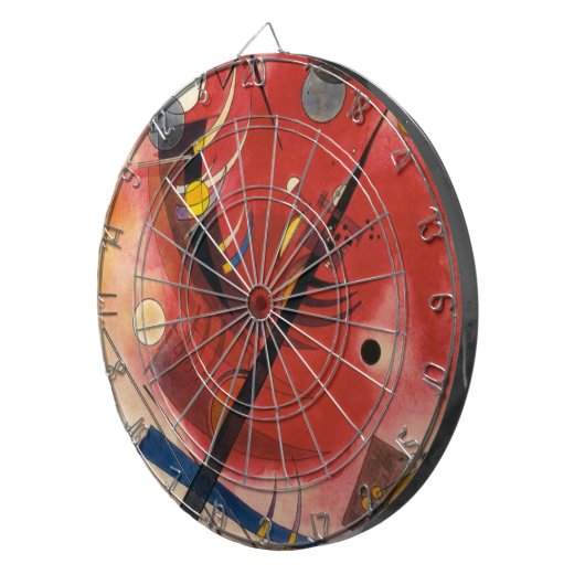 Jeu De Fléchettes Simulation interne peinture Abstraite (Devant droit)