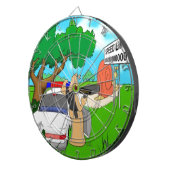 Jeu De Fléchettes Slug Traffic Cop drôle (Devant droit)