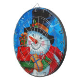 Jeu De Fléchettes Snowman portant des cadeaux (Devant droit)