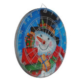 Jeu De Fléchettes Snowman portant des cadeaux (Devant gauche)