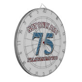 Jeu De Fléchettes soixante-quinzième conceptions d'année (Devant gauche)