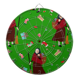 Jeu De Fléchettes sorcière de noël Befana