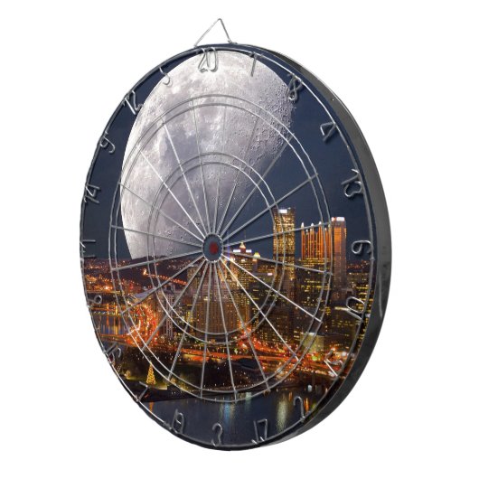 Jeu De Fléchettes Spacey Pittsburgh (Devant droit)