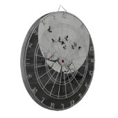 Jeu De Fléchettes Spooky Ravens Flying Against the Full Moon (Devant gauche)