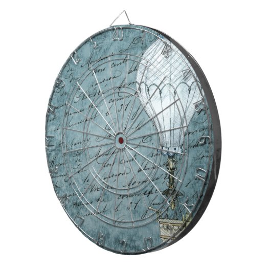 Jeu De Fléchettes Steampunk Handwriting (Devant droit)