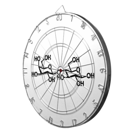 Jeu De Fléchettes Structure du lait lactose (Devant droit)