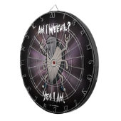 Jeu De Fléchettes Suis-je Webad Heavy Metal Cartoon (Devant droit)