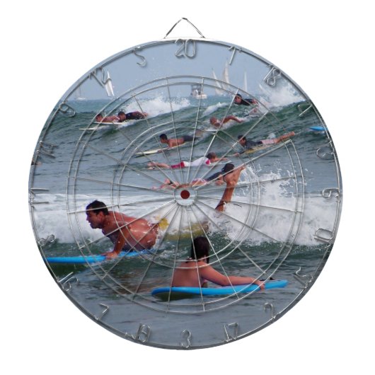Jeu De Fléchettes Surfer les vagues_ (Devant)
