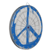 Jeu De Fléchettes SYMBOLE Bleu DE LA PAIX (Devant gauche)