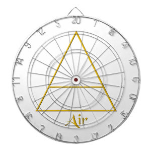 Jeu De Fléchettes Symbole d'élément d'air de Falln Pagan