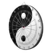 Jeu De Fléchettes symbole du yin yang (Devant droit)