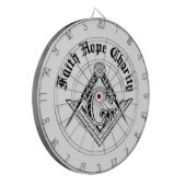 Jeu De Fléchettes Symbole franc-maçonnerie (Devant gauche)