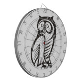 Jeu De Fléchettes Symbole hibou noir (Devant gauche)