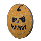 Jeu De Fléchettes Tableau citrouille en métal (Devant droit)