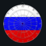 Jeu De Fléchettes Tableau de bord avec drapeau de la Russie<br><div class="desc">Tableau de bord patriotique avec drapeau de la Russie. Ce produit est personnalisable.</div>