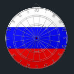 Jeu De Fléchettes Tableau de bord avec drapeau de la Russie<br><div class="desc">Tableau de bord patriotique avec drapeau de la Russie. Ce produit est personnalisable.</div>